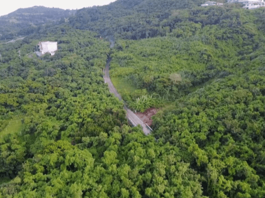 計測値の地形・植生状況