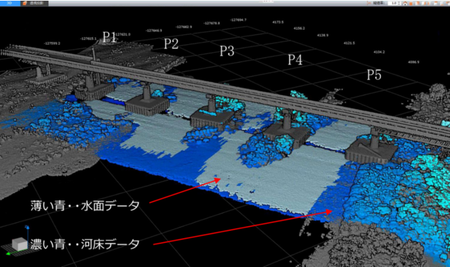(画像1：オリジナル点群データ)