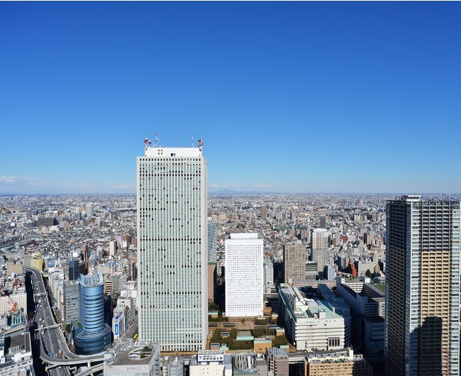 池袋地域冷暖房のエネルギープラントがあるサンシャインシティ