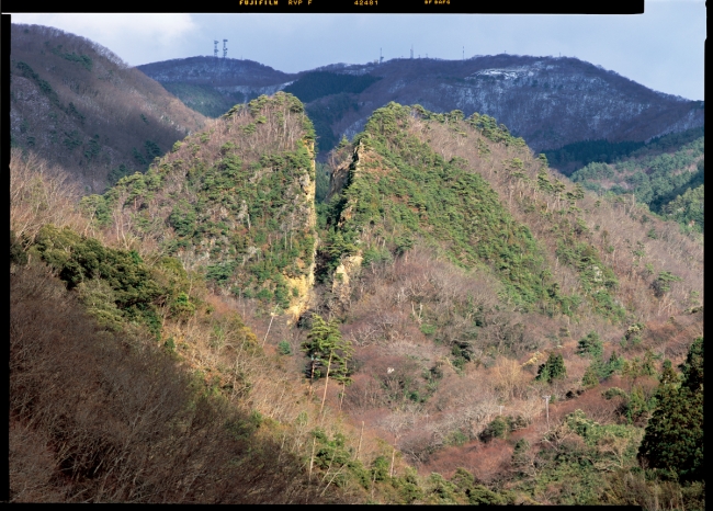 相川金銀山・道遊の割戸（Ｃ）天野尚