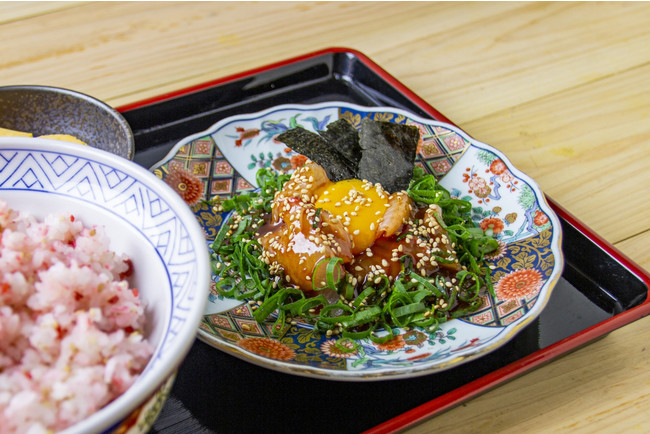 極上カンパチユッケ飯