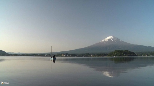 河口湖で「のっこみ」