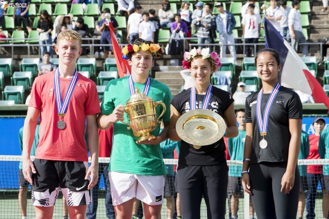 17歳のフランス勢がアベック優勝