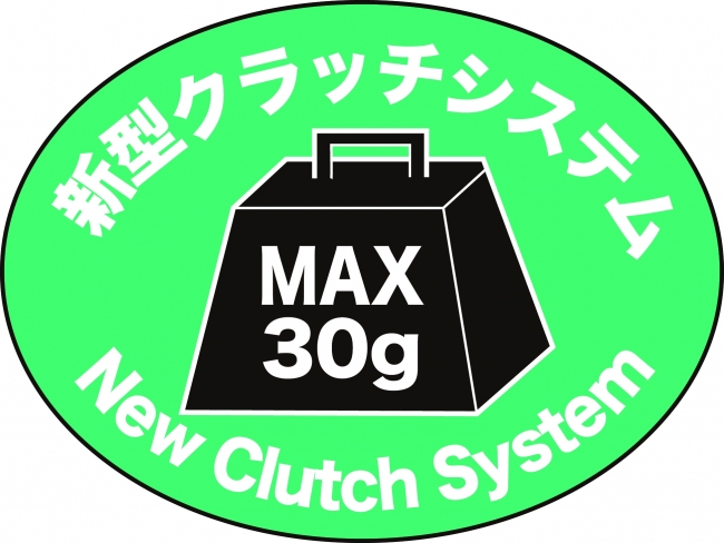 今回のグレードアップでは機体に内蔵するクラッチを強化し、30gまでのおもりを持ち上げることが可能に!!