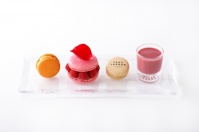 スペシャルメニュー”Les macarons et moi”1,800円(税抜)