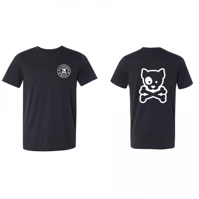 Dog and Cross Bones Short Sleeve Tee