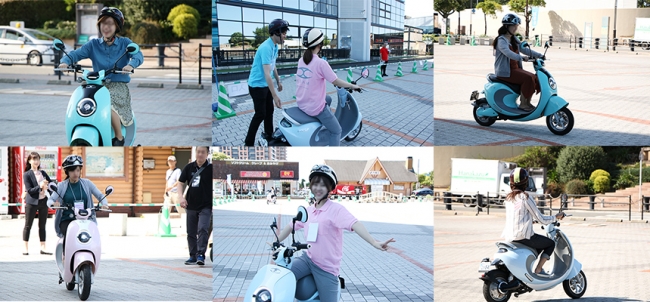 過去のXEAM(ジーム)電動バイク試乗会の様子