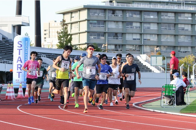 令和2年度実施 10000ｍタイムトライアル　於：新潟市陸上競技場