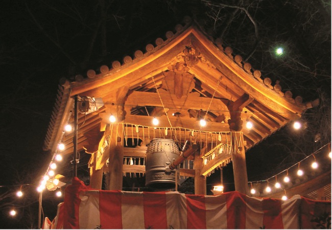 高輪 除夜の鐘　イメージ