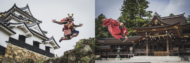 BBOY TAISUKE in彦根城＆多賀大社／本事業のコンセプト「Dramatic Legacy～歴史遺産で発信するものがたり」を“和洋今昔パフォーマンス”で表現！