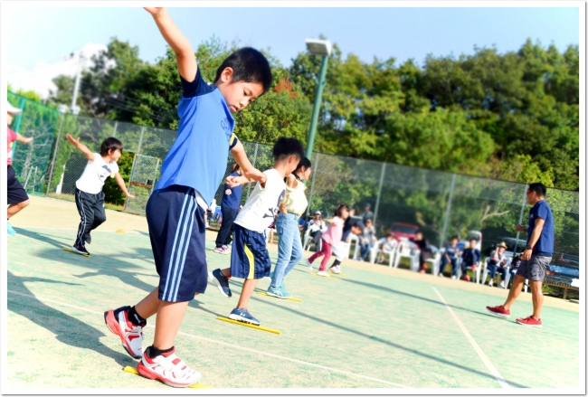 たのしく運動して、病気に負けない丈夫な体をつくろう！