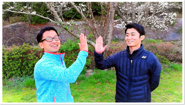 イベントを進行したITC真砂コーチと、村田プロ。