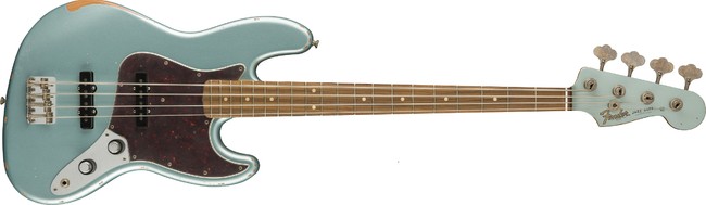 60TH ANNIVERSARY ROAD WORN® JAZZ BASS®, FIREMIST SILVER