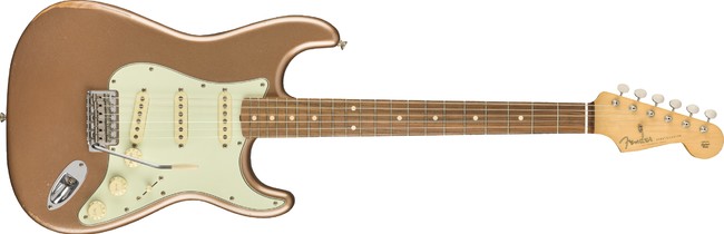 VINTERA ROAD WORN® ‘60S STRATOCASTER®, FIREMIST GOLD