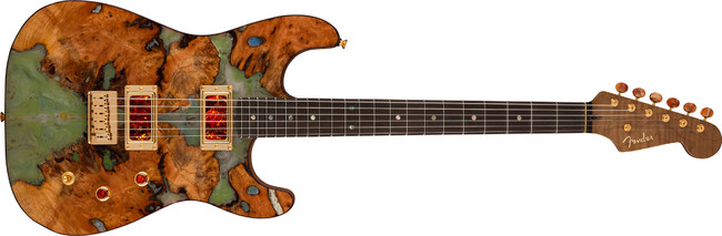 KYLE MCMILLIN：CUSTOM BURLED REDWOOD STRAT®