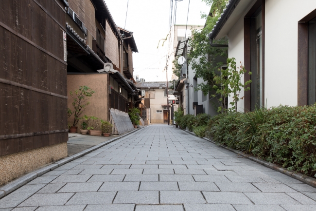 会期中「祇園TEBACO」となる空・鍵屋とZENビル