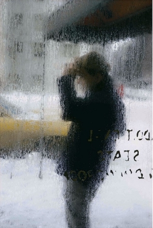 《帽子》1960年頃　© Saul Leiter Foundation