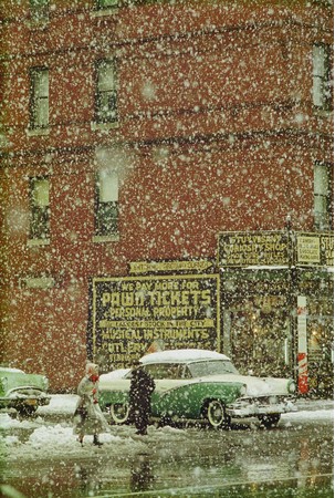 無題　1950年代　ソール・ライター財団蔵　©Saul Leiter Foundation