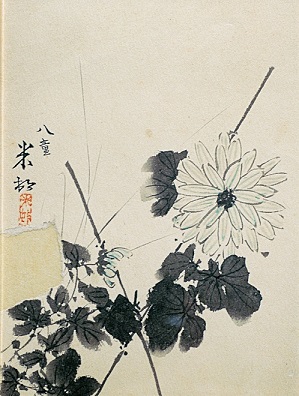 《菊図》大正4年(1915)年　個人蔵　©Hiroshi Niiyama 2021