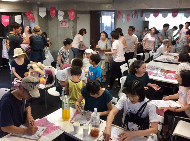 健康測定会　会場の様子