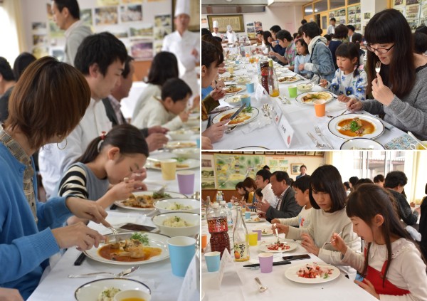 ホテルシェフ特製のランチ