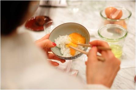 粒立ちが良く、冷めても美味しいそうです。卵がけごはんは絶品！