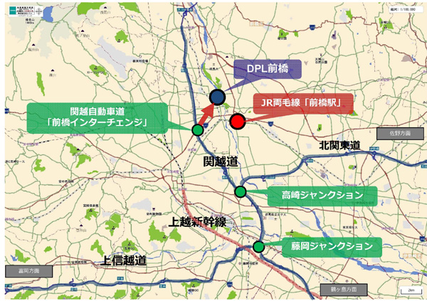 「DPL前橋」周辺地図②