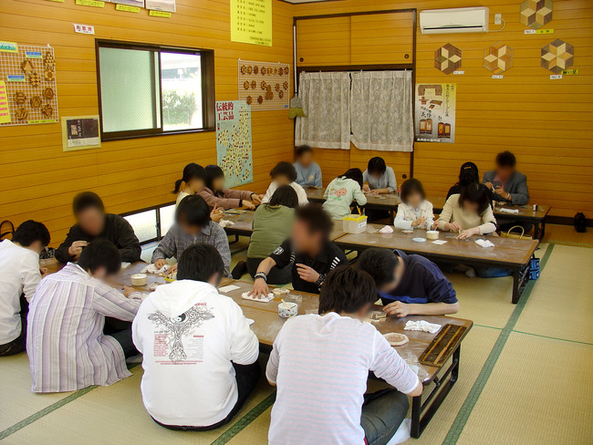 本間寄木美術館　体験教室（イメージ）