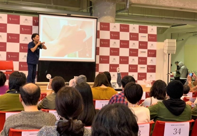 肥満の見分け方について語る横井先生