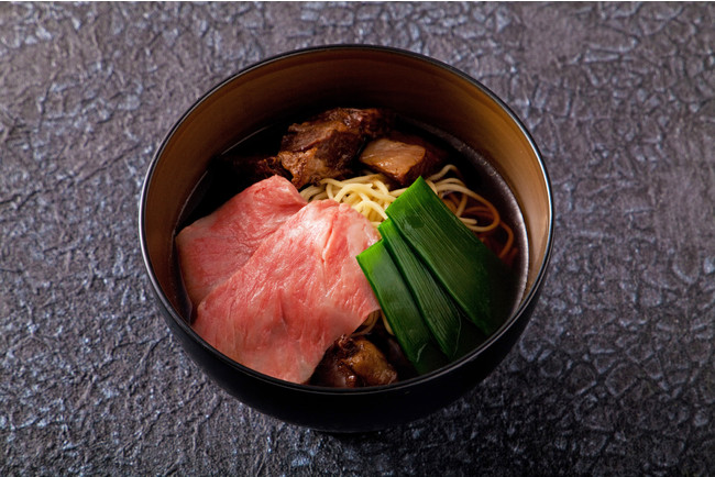 神戸牛の肉吸いラーメン