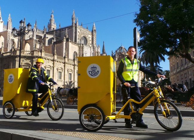 コンチネンタルの48ボルトeBikeシステムを搭載した、BKL社のカーゴバイクが、スペイン5都市の郵便配達でテスト運用。さらに容易で環境に配慮した配送を目指しています。