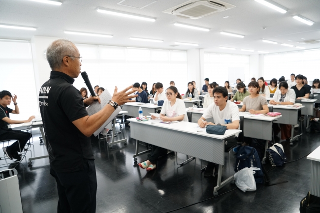 日本トライアスロン連合　齋藤徹氏による説明