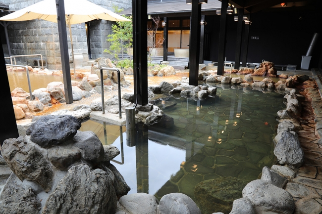 本館に誕生した「癒しの湯」