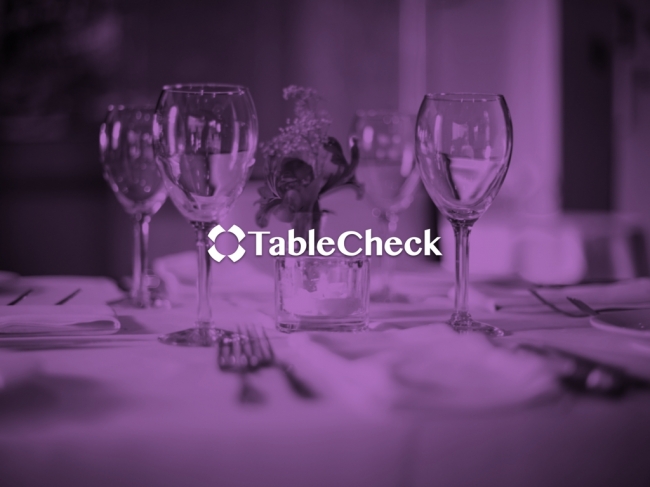 TableCheckポータルスプラッシュスクリーン