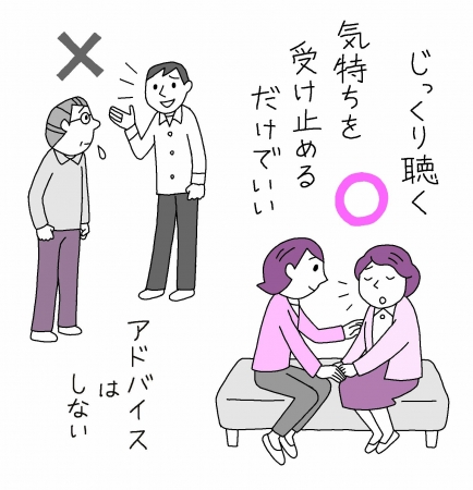 じっと見守るということは、大変つらいことかもしれません