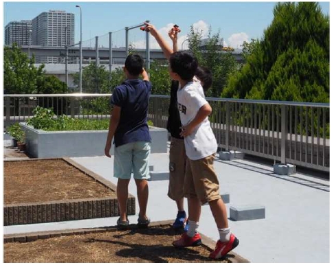 港区立お台場学園港陽小学校（7月21日）