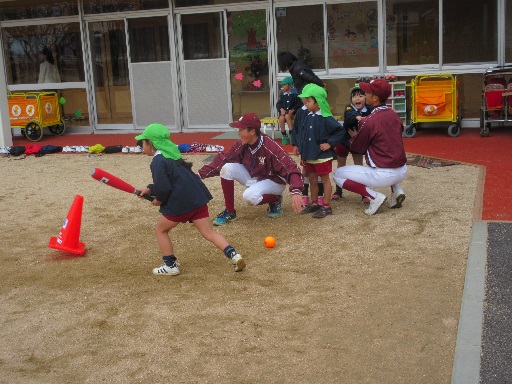 野球部ティーボール体験会