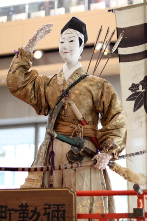 八幡太郎義家の山車が復活！