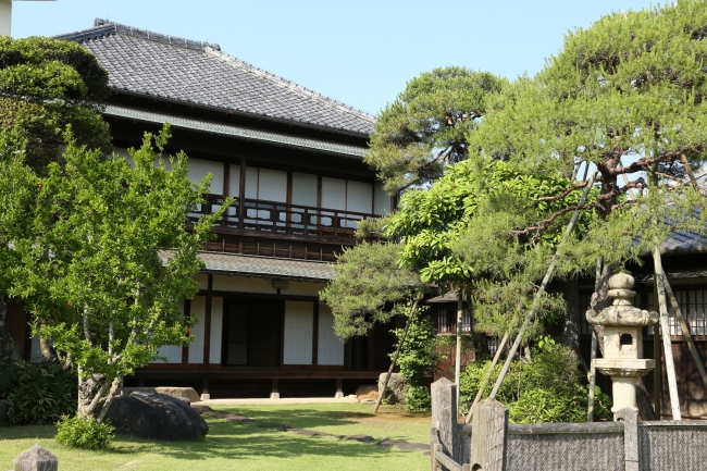 和風の造りが美しい旧堀田邸