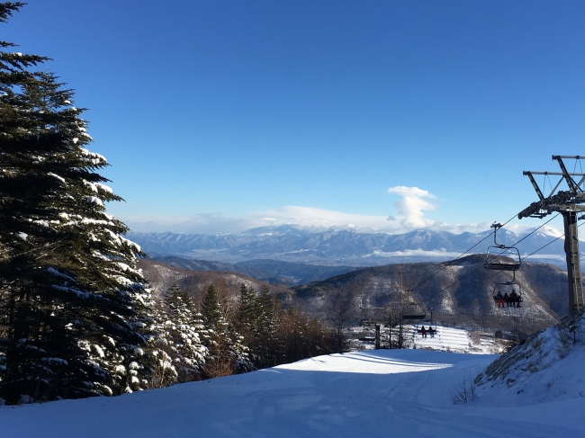 こんないい景色　天気いいときは富士山も見えます