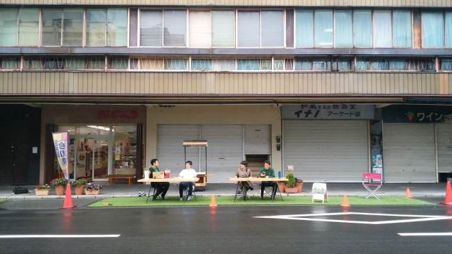 2018年ソトノバで実施したPark(ing)day2018沼津