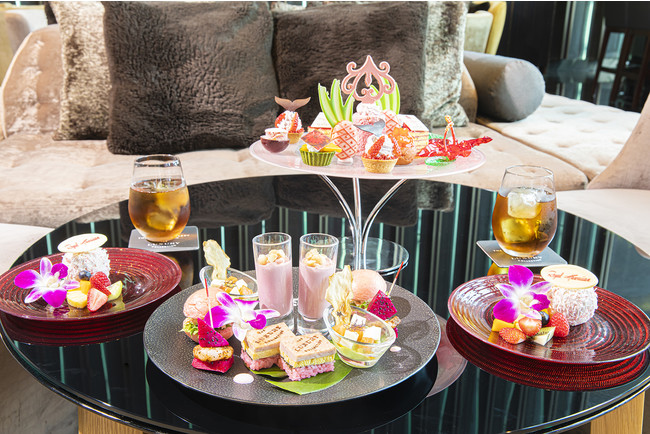 Pink Palace Afternoon Tea Inspired by The Royal Hawaiian Resort　イメージ（ザ・プリンスギャラリー 東京紀尾井町）