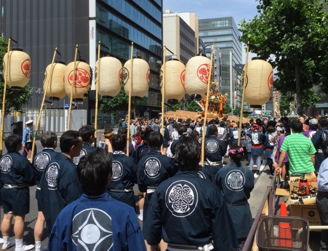 町内渡御（イメージ）