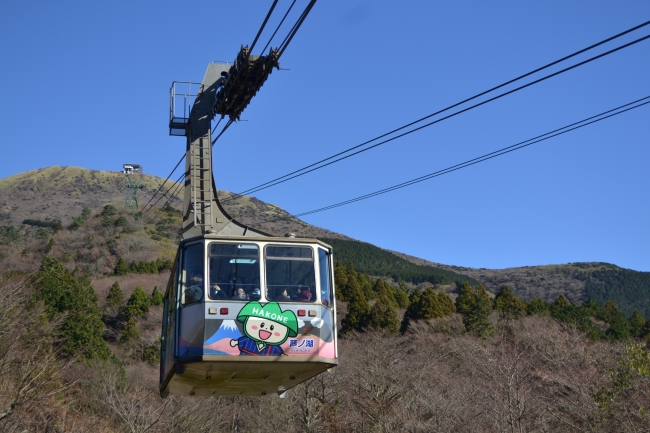 箱根 駒ヶ岳ロープウェー　ゴンドラ