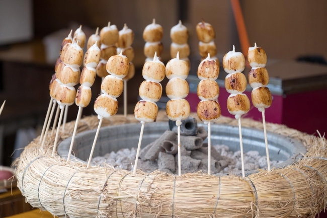 田代高原で地元食材を中心に温かいお食事をご用意しております。