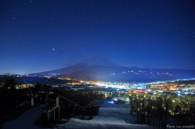 山頂からの景色