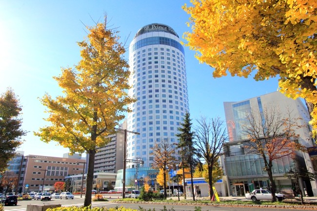 札幌市内の街路樹も色鮮やかに染まります