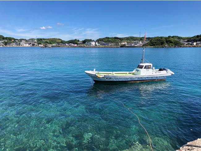 船でしか上陸できない冒険の地