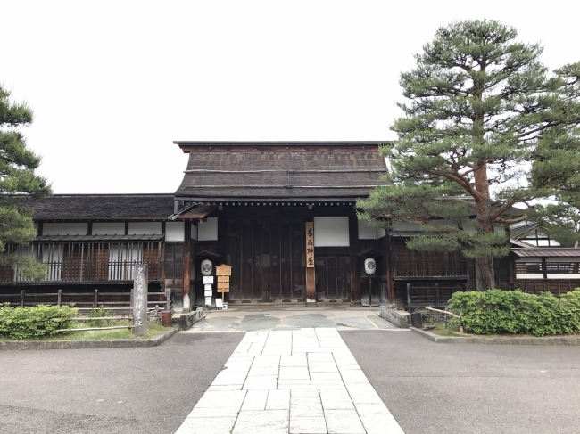 高山陣屋　現在、建物が残っているのは全国でも高山だけ