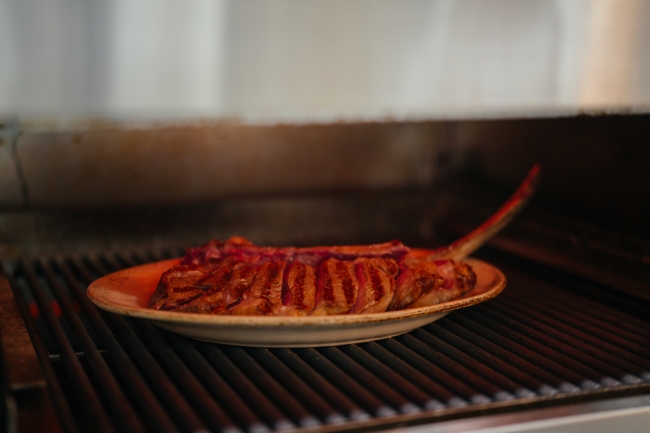 オーブンで焼き上げ